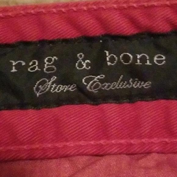 Rag & Bone store exclusive red chinos - Picture 2 of 4